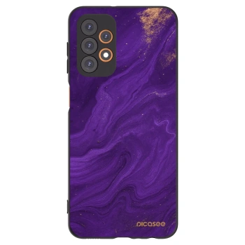 Picasee Μαύρη θήκη σιλικόνης για Samsung Galaxy A23 A236B 5G - Purple