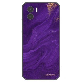 Picasee Μαύρη θήκη σιλικόνης για Xiaomi Redmi A1 - Purple