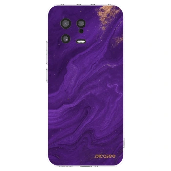 Picasee διαφανής θήκη σιλικόνης Xiaomi 13 - Purple