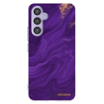 Picasee διαφανής θήκη σιλικόνης Samsung Galaxy A54 5G A546B - Purple