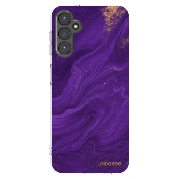 Picasee διαφανής θήκη σιλικόνης Samsung Galaxy A14 4G A145R - Purple