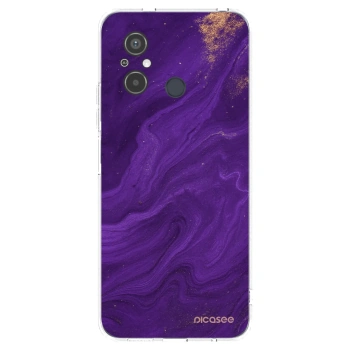 Picasee διαφανής θήκη σιλικόνης Xiaomi Redmi 12C - Purple