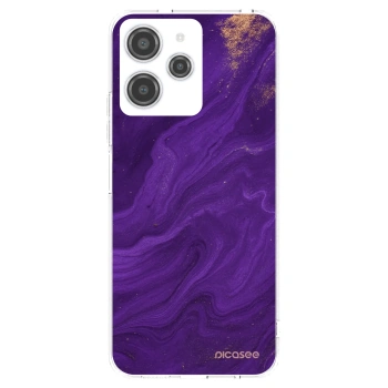 Picasee διαφανής θήκη σιλικόνης Xiaomi Redmi 12 4G - Purple