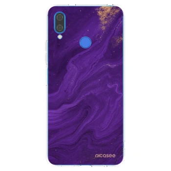 Picasee διαφανής θήκη σιλικόνης Huawei Nova 3i - Purple