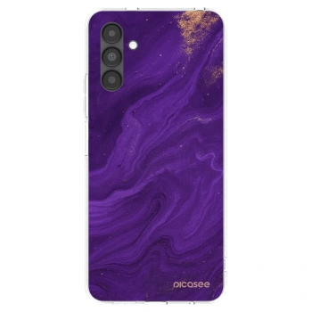 Picasee διαφανής θήκη σιλικόνης Samsung Galaxy A04s A047F - Purple