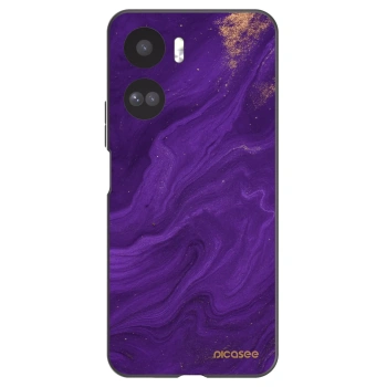 Picasee Μαύρη θήκη σιλικόνης για Honor 90 Lite 5G - Purple
