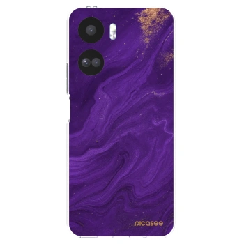 Picasee διαφανής θήκη σιλικόνης Honor 90 Lite 5G - Purple
