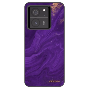 Picasee Μαύρη θήκη σιλικόνης για Xiaomi 13T Pro - Purple