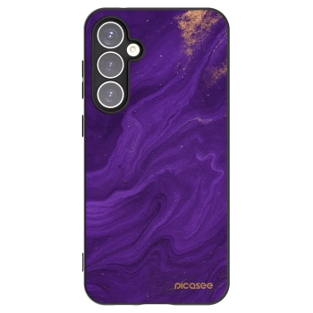 Picasee Μαύρη θήκη σιλικόνης για Samsung Galaxy S23 FE S711B - Purple
