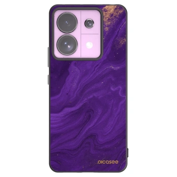 Picasee Μαύρη θήκη σιλικόνης για Xiaomi Redmi Note 13 Pro 5G - Purple