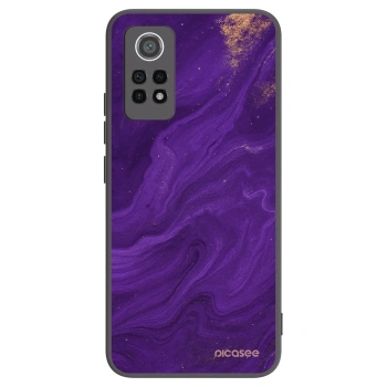 Picasee Μαύρη θήκη σιλικόνης για Xiaomi Redmi Note 12 Pro 4G - Purple