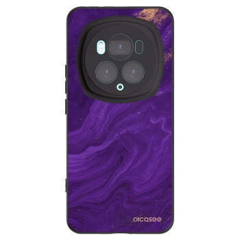Picasee Μαύρη θήκη σιλικόνης για Honor Magic6 Pro - Purple