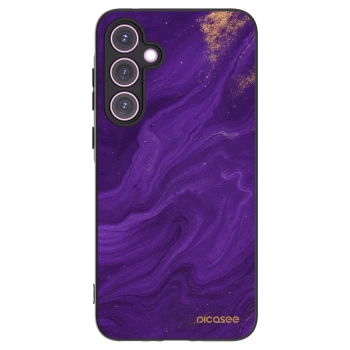 Picasee Μαύρη θήκη σιλικόνης για Samsung Galaxy A35 5G A356B - Purple
