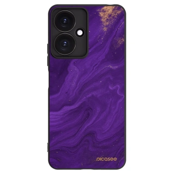 Picasee Μαύρη θήκη σιλικόνης για Xiaomi Redmi 13C 5G - Purple