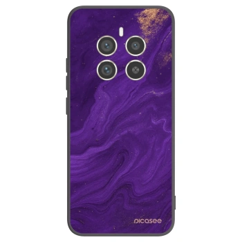Picasee Μαύρη θήκη σιλικόνης για Realme 12 Pro 5G - Purple