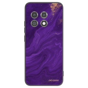 Picasee Μαύρη θήκη σιλικόνης για OnePlus 11 5G - Purple