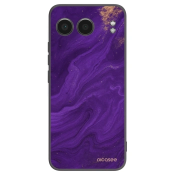 Picasee Μαύρη θήκη σιλικόνης για OnePlus Nord 4 - Purple
