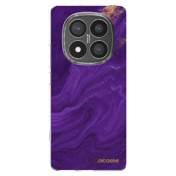 Picasee διαφανής θήκη σιλικόνης Xiaomi Redmi Note 14 Pro+ 5G - Purple