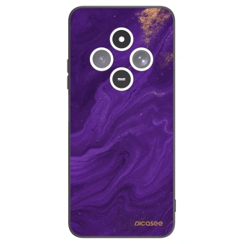 Picasee Μαύρη θήκη σιλικόνης για Xiaomi Redmi 14C - Purple