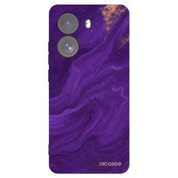 Picasee Μαύρη θήκη σιλικόνης για Xiaomi Poco X7 - Purple
