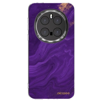 Picasee διαφανής θήκη σιλικόνης Honor Magic7 Pro 5G - Purple