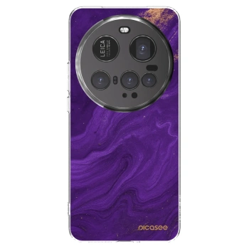 Picasee διαφανής θήκη σιλικόνης Xiaomi 15 Ultra - Purple