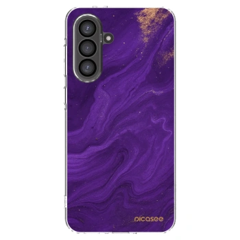 Picasee διαφανής θήκη σιλικόνης Samsung Galaxy A36 5G - Purple