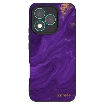 Picasee Μαύρη θήκη σιλικόνης για Honor 400 Lite 5G - Purple
