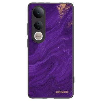 Picasee Μαύρη θήκη σιλικόνης για Vivo V50 Lite 5G - Purple