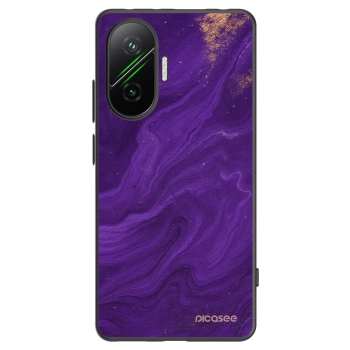 Picasee Μαύρη θήκη σιλικόνης για Xiaomi Poco F7 Pro 5G - Purple
