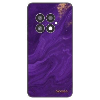Picasee Μαύρη θήκη σιλικόνης για OnePlus 13 5G - Purple