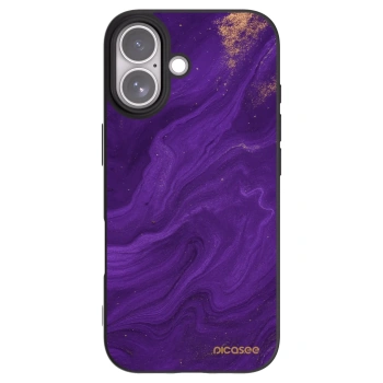 Picasee Μαύρη θήκη σιλικόνης για Apple iPhone 17 - Purple