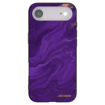 Picasee Μαύρη θήκη σιλικόνης για Apple iPhone Air - Purple
