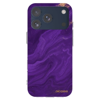 Picasee διαφανής θήκη σιλικόνης Apple iPhone 17 Pro - Purple