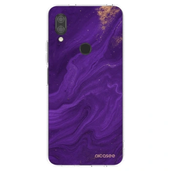 Picasee διαφανής θήκη σιλικόνης Xiaomi Redmi 7 - Purple
