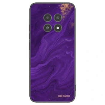 Picasee Μαύρη θήκη σιλικόνης για Realme 12X - Purple