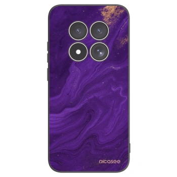 Picasee Μαύρη θήκη σιλικόνης για Xiaomi Redmi Note 15 Pro 4G - Purple