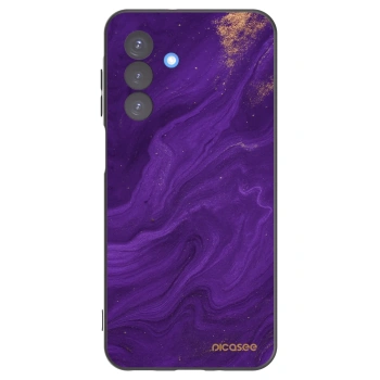 Picasee Μαύρη θήκη σιλικόνης για Samsung Galaxy A17 5G - Purple