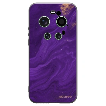 Picasee Μαύρη θήκη σιλικόνης για Xiaomi 17 Ultra - Purple