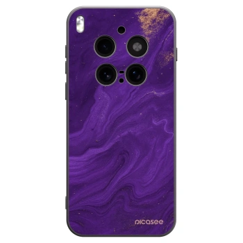 Picasee Μαύρη θήκη σιλικόνης για Vivo X300 Pro - Purple