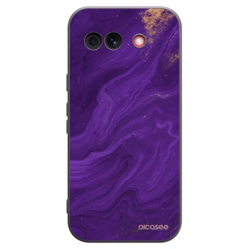 Picasee Μαύρη θήκη σιλικόνης για Google Pixel 10a - Purple