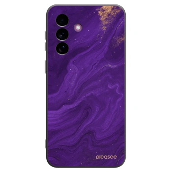 Picasee Μαύρη θήκη σιλικόνης για Samsung Galaxy A37 - Purple