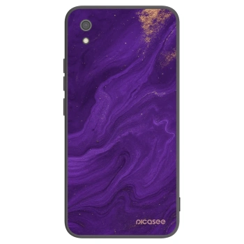 Picasee Μαύρη θήκη σιλικόνης για Xiaomi Redmi 7A - Purple
