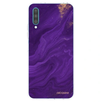 Picasee διαφανής θήκη σιλικόνης Samsung Galaxy A30s A307F - Purple