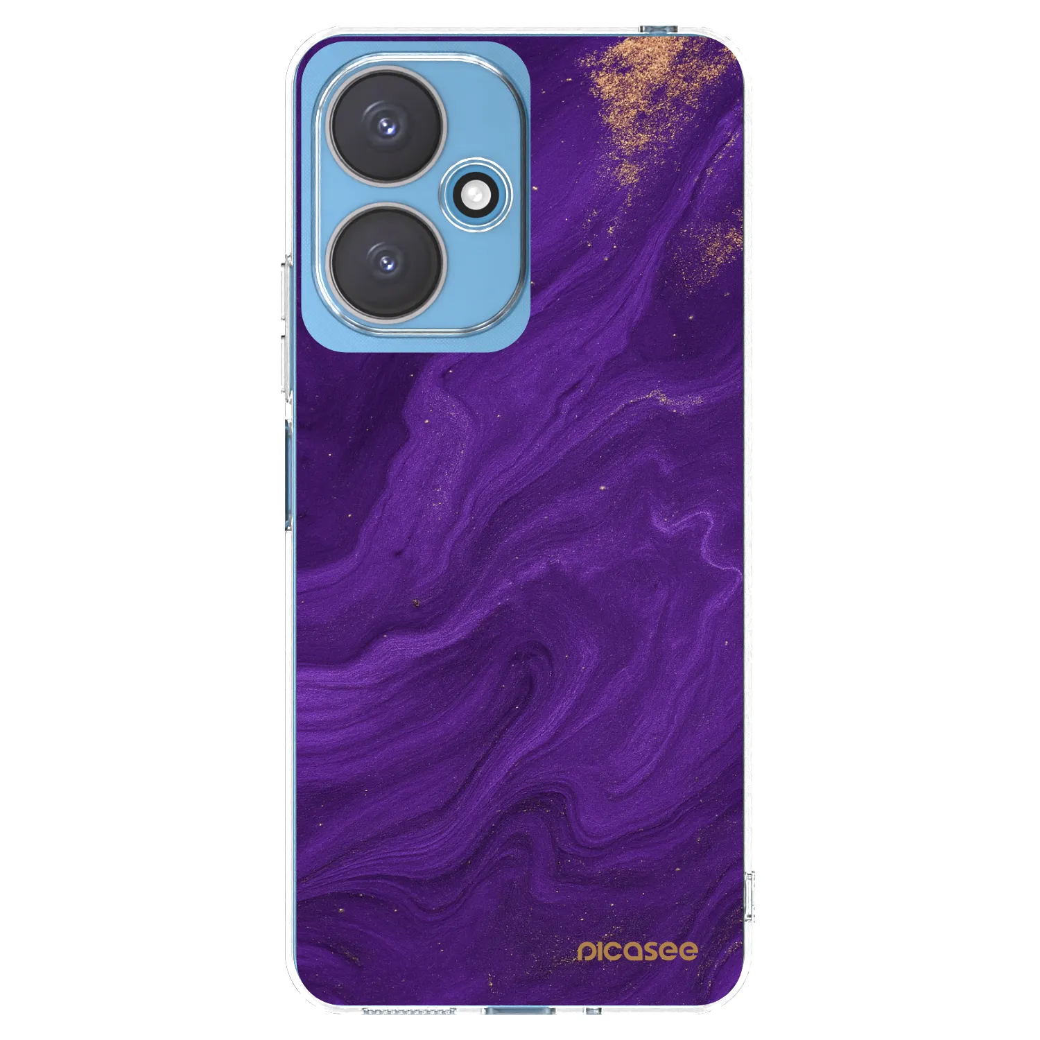 Picasee διαφανής θήκη σιλικόνης Xiaomi Redmi 13C 5G - Purple