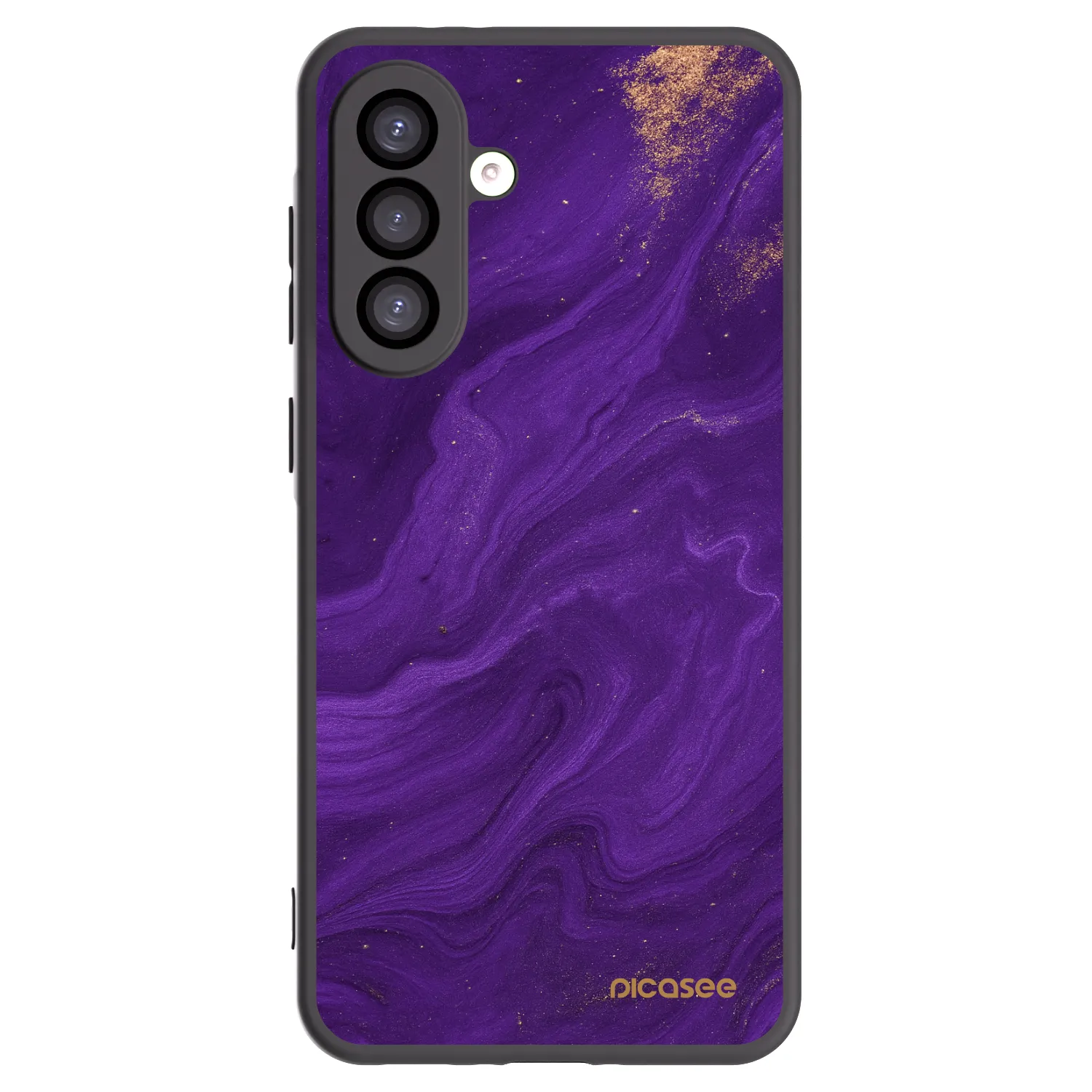 Picasee Μαύρη θήκη σιλικόνης για Samsung Galaxy A26 5G A266B - Purple