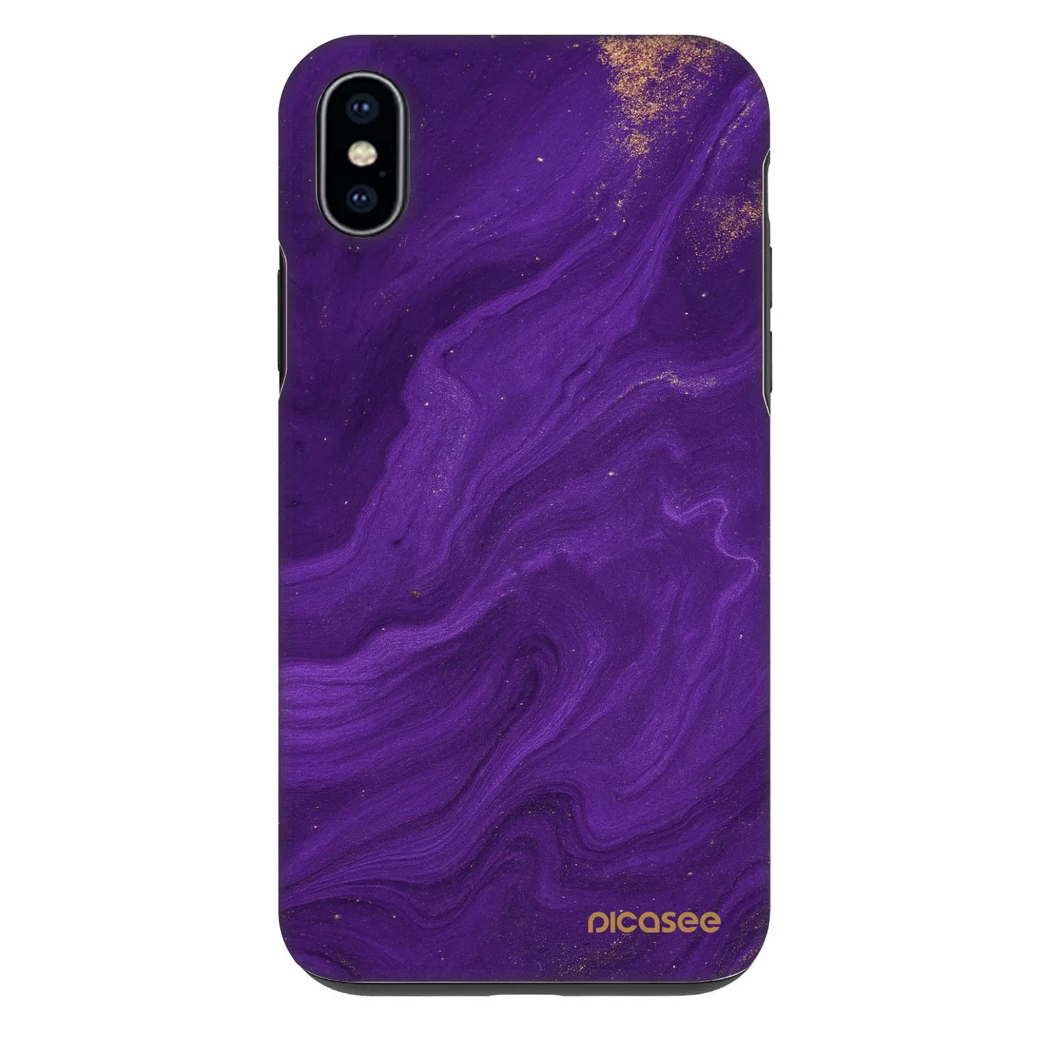 Picasee Fashion Case για Apple iPhone XS Max - Purple