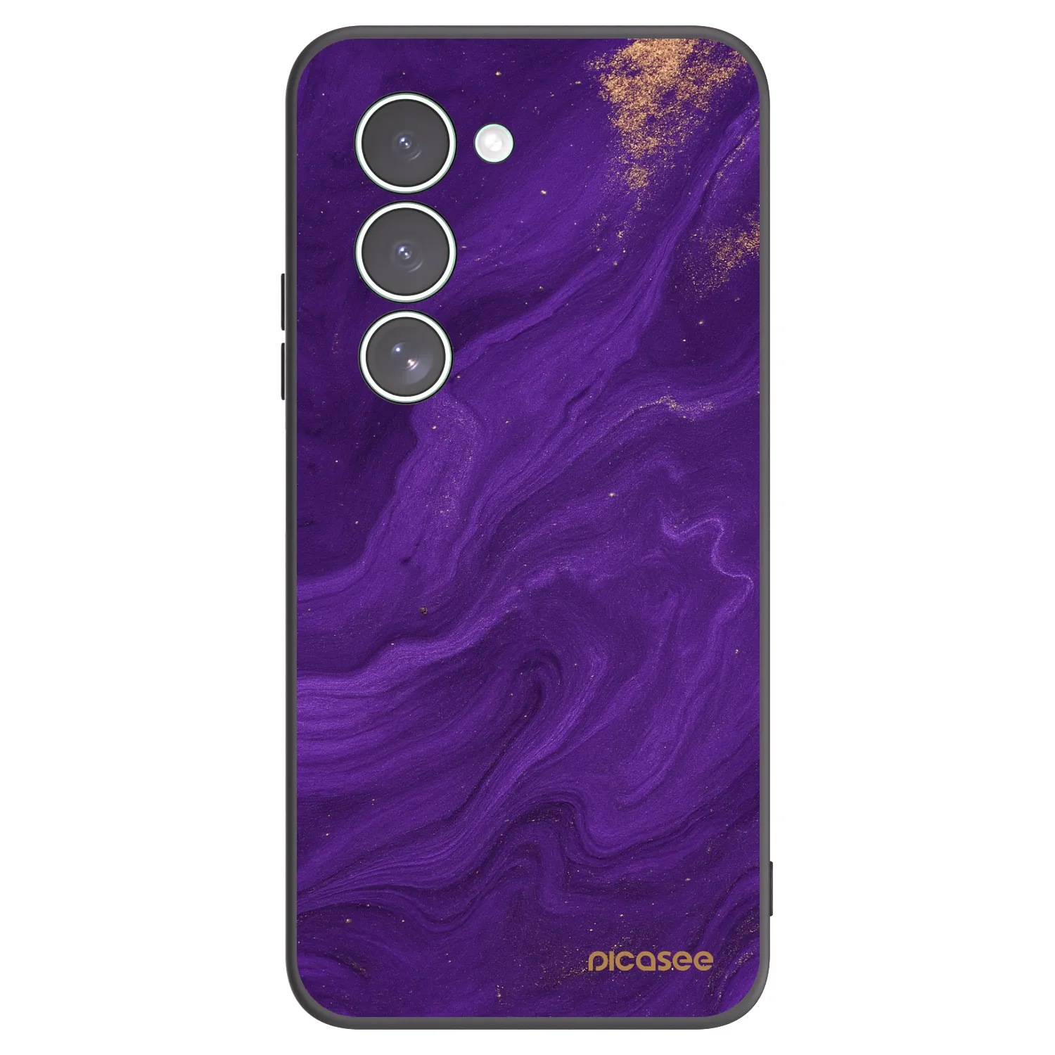 Picasee Μαύρη θήκη σιλικόνης για Xiaomi Redmi 15 5G - Purple