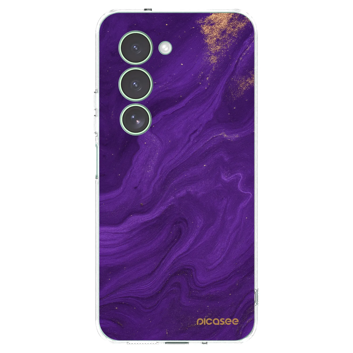 Picasee διαφανής θήκη σιλικόνης Xiaomi Redmi 15 5G - Purple