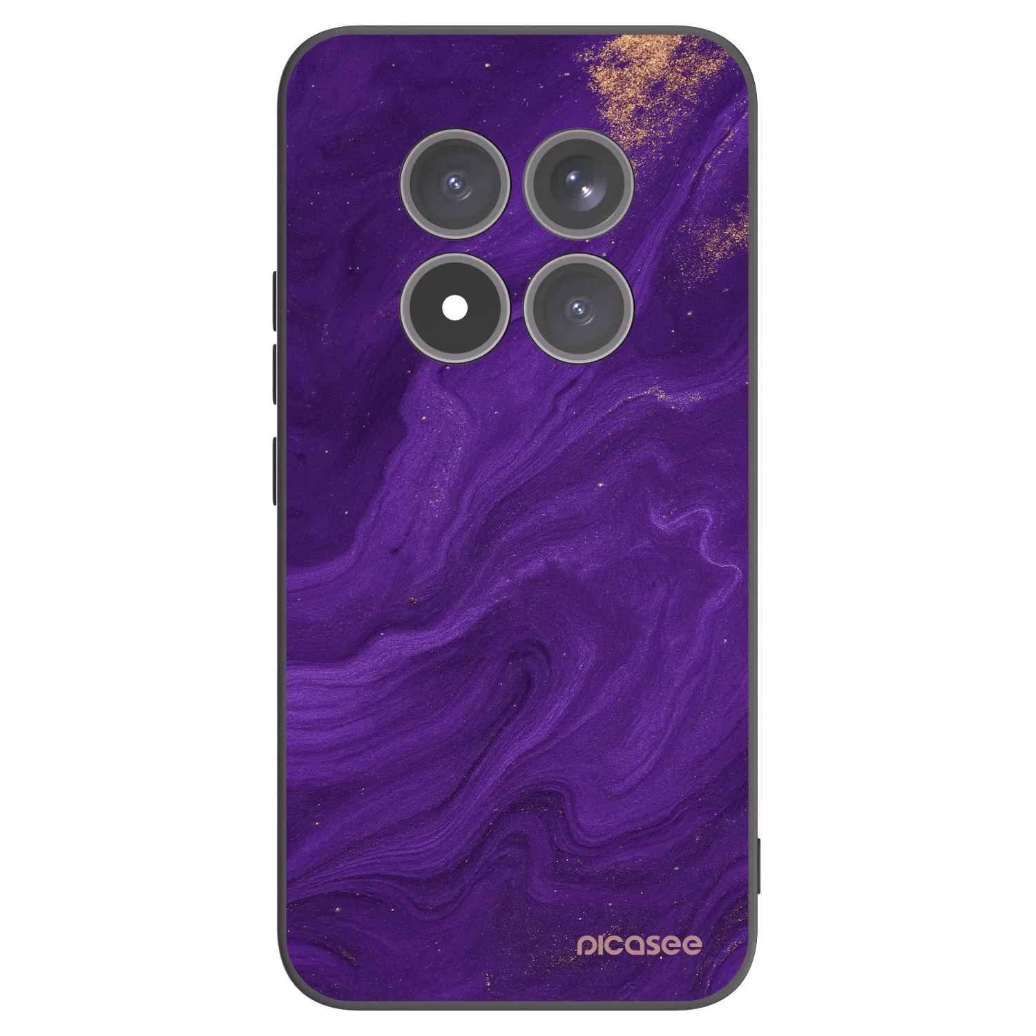 Picasee Μαύρη θήκη σιλικόνης για Xiaomi Redmi Note 15 Pro+ - Purple